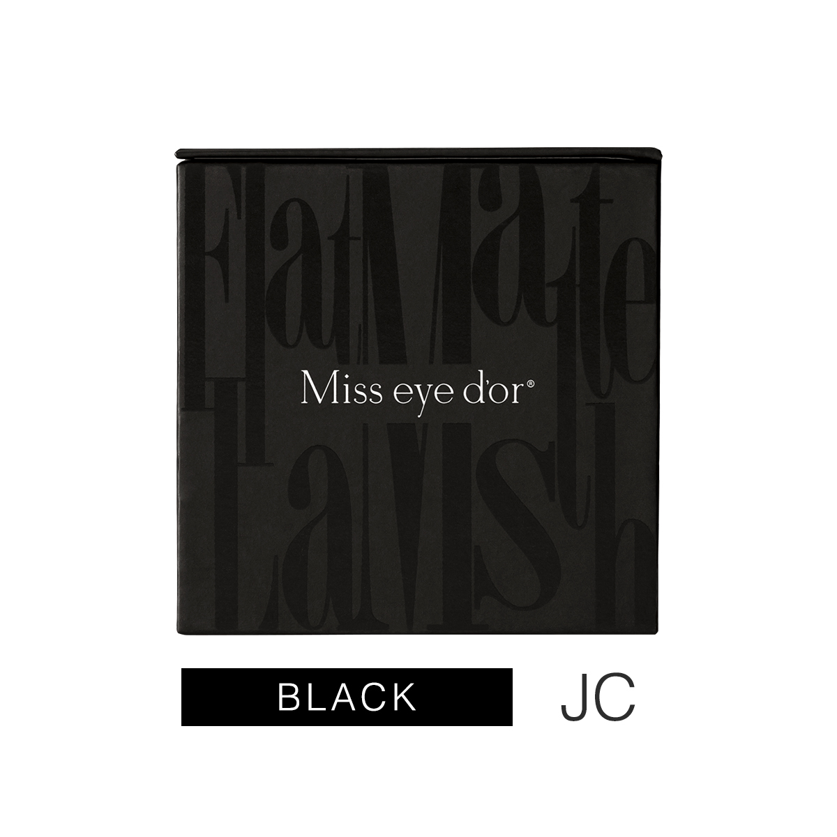 ブラック】フラットマットラッシュ 0.10mm JC 8mm | 【公式