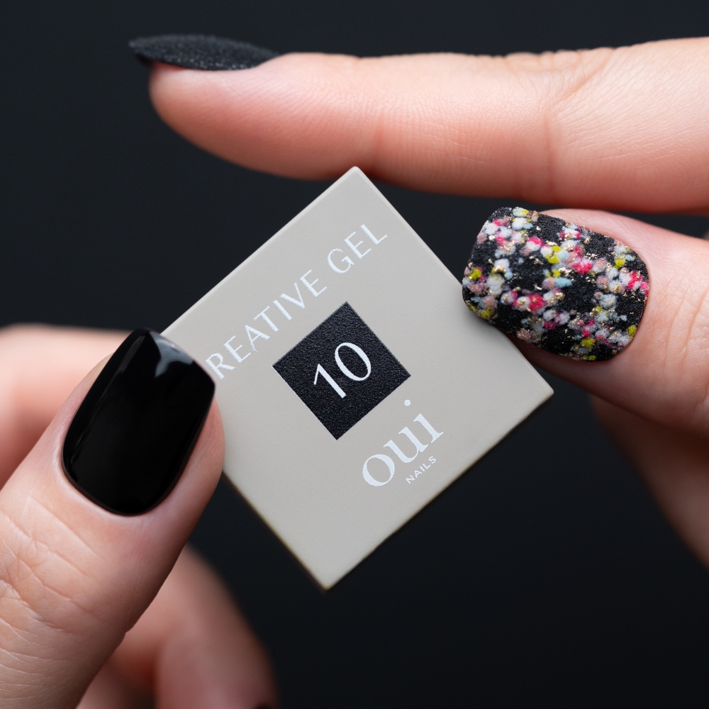 oui nails クリエイティブジェル 10 ブラック | 【公式】まつ毛