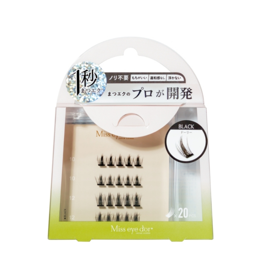 Miss eye d'or マツエク/まつ毛エクステ  12箱まとめ売り Miss eye d'orからデザイン数倍、コスト半分のエクステ「MINI6