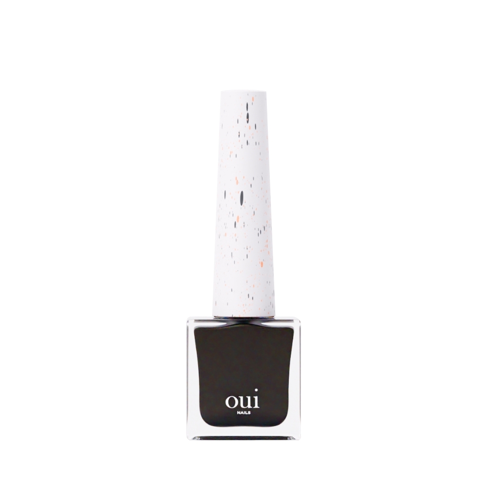 oui nails ピールオフマニキュア 017 チャコールブラウン