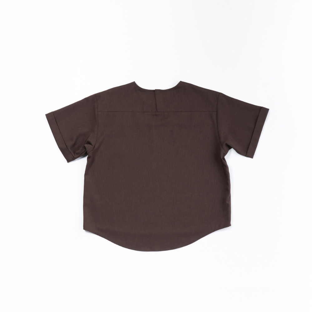 新品タグ付き　ETTE SKIPPER ブラウス　ブラウン Tブラウス（半袖） ダークブラウン F | 【公式】まつ毛エクステ商材