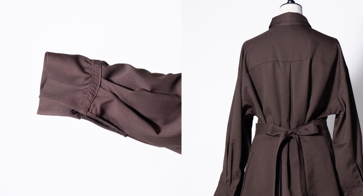 プルオーバーシャツ（長袖） ダークブラウン S | 【公式】まつ毛