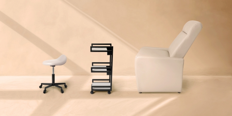 GANA】スツール カルマース チェア ネイル エステ アイブロウ GANA