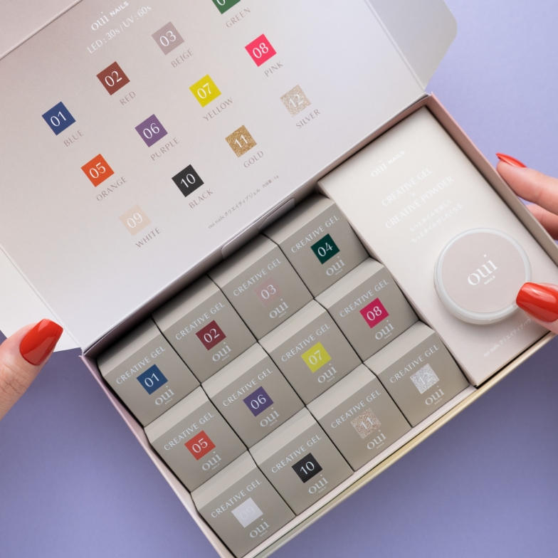 ouinails - creative-set｜まつ毛エクステ商材のMiss eye d'or | HISTORIC