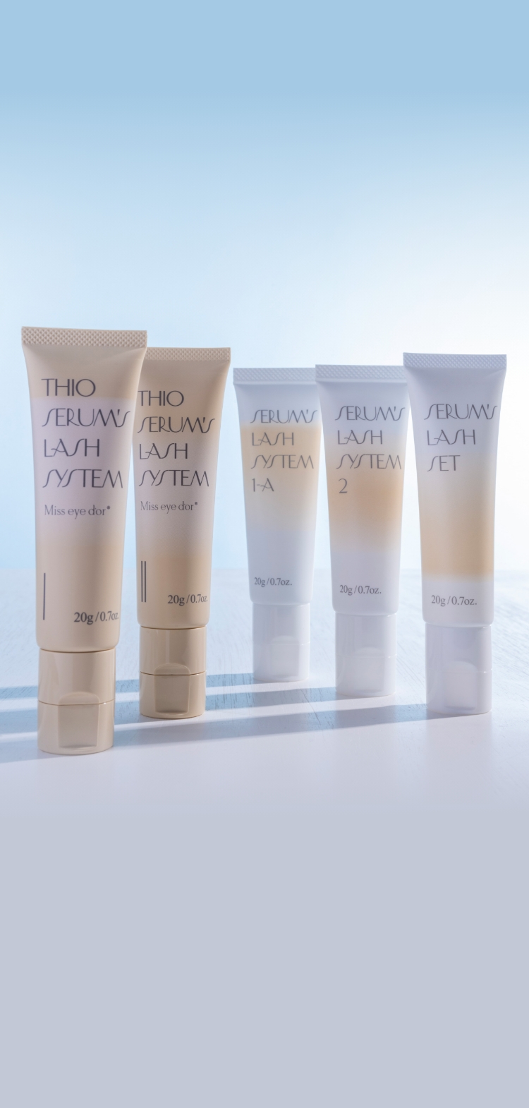 ミスアイドールラッシュシステム１剤2剤類5点セット Miss eye d'or】ラッシュシステム1-A & 2 セットの通販・卸売り